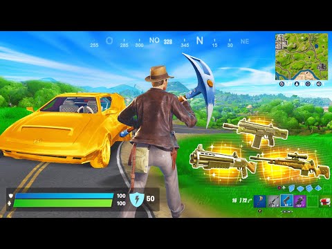 SOLO in a GOLD ONLY Game Mode! (Fortnite)