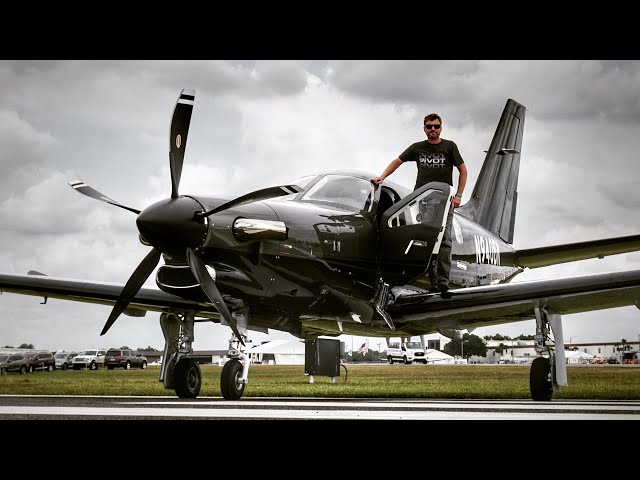 FLYING THE BRAND NEW 2021 TBM940 BLACK KNIGHT! - Flight VLOG!