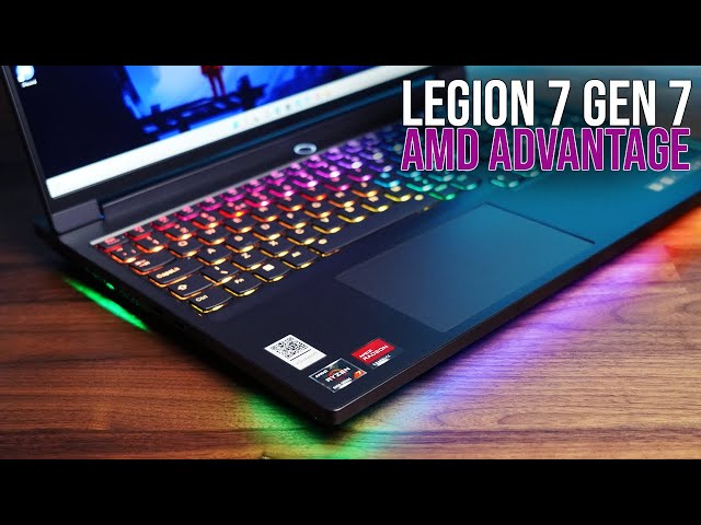 Legion 7 Gen 7 2022 Review -  AMD Advantage edition, 6850XT is a monster!