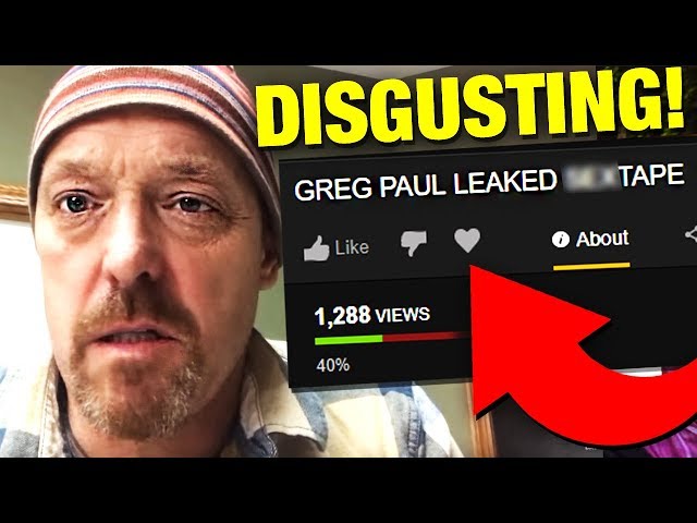 Greg Pauls Disgusting Tape EXPOSED By Hackers *FOOTAGE*