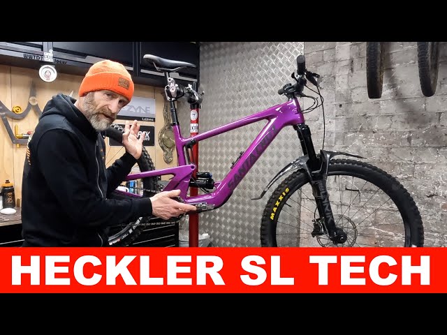 Santa Cruz Heckler SL: Up close and personal workshop Tech Talk on this Fazua powered fun bike
