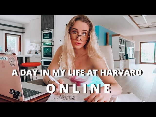A Day in the Life of a Harvard Student ONLINE | 2020