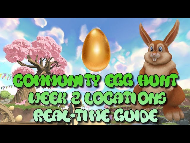 Community Egg Hunt Week 2 Locations & Real Time Guide - RuneScape Easter Event 2024