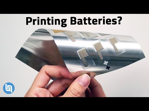 Why 3D Printing Batteries Matters