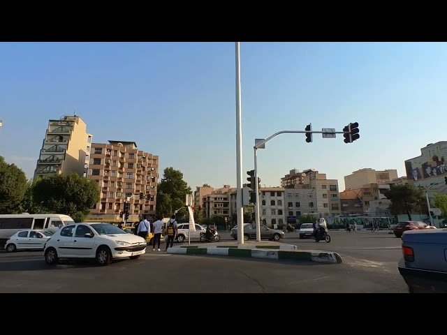 IRAN - Walking In Tehran Enqelab Street & Kargar Street Iran Cities 2022