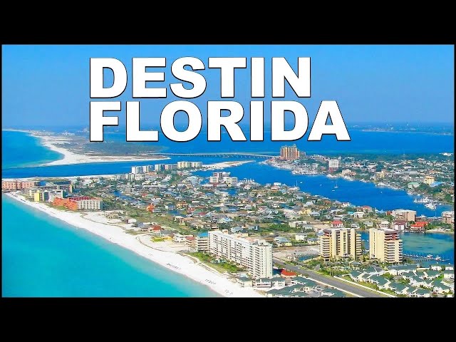 DESTIN FLORIDA DOWNTOWN DRIVING TOUR - 4K