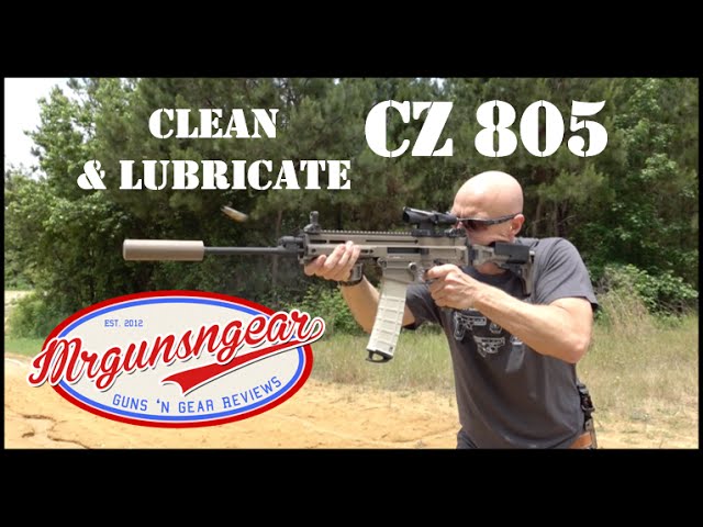 How To Clean And Lubricate A CZ 805 Bren Rifle Or Pistol