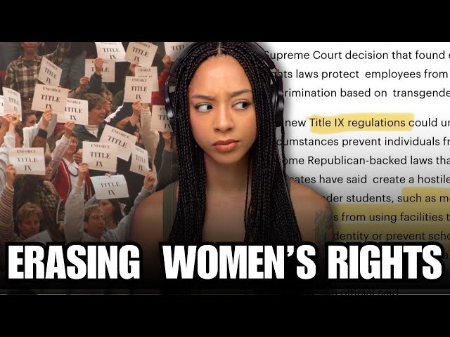 Bye Bye, Women’s Rights! Hello, New Title IX!
