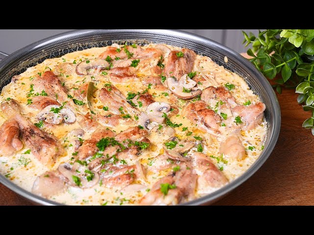 I have never eaten such delicious chicken before! Christmas recipe!