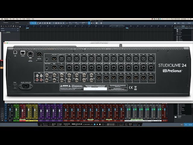 All the Connections | Presonus StudioLive 24 Series III