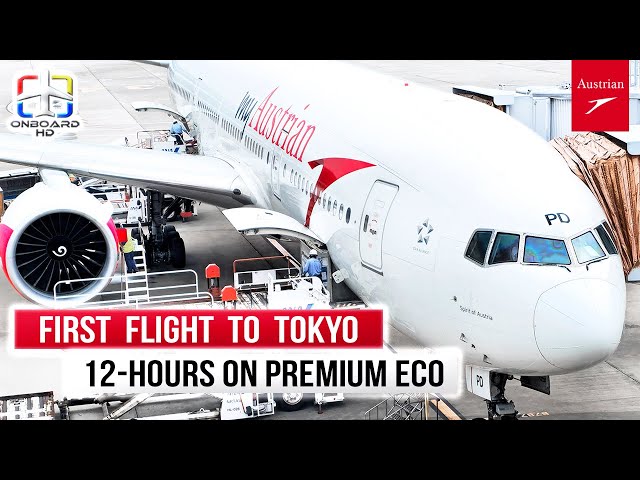TRIP REPORT | First Time on Austrian Premium Economy | Vienna to Tokyo | AUSTRIAN Boeing 777