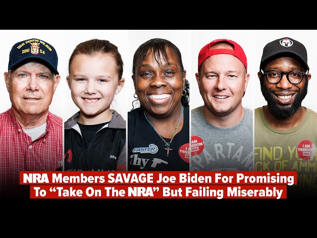 NRA Members SAVAGE Joe Biden for Promising to “Take on the NRA” but Failing Miserably