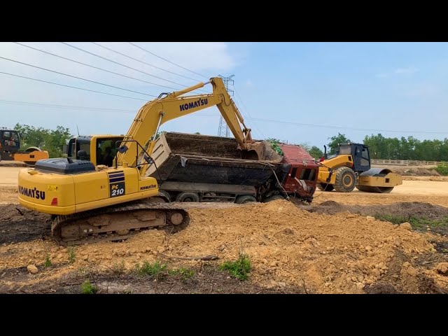 WOW.!! Dump Truck Recovery Of Fails Working