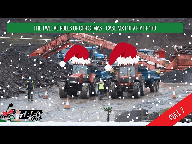 DRAGRI SPEC - THE TWELVE PULLS OF CHRISTMAS - Case MX110 vs Fiat F130