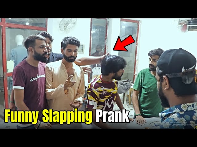 Slapping Prank in Tailor Shop | LahoriFied Pranks