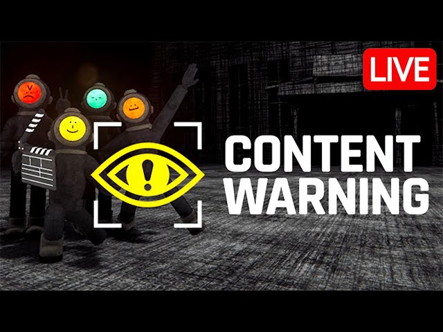 NEW Game Like Lethal Company - Content Warning LIVE 🔴