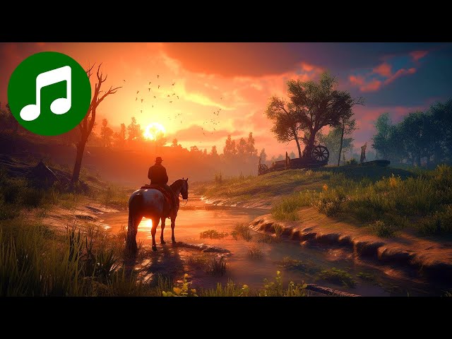 Chill Out in the Wild West 🎵 Relaxing RED DEAD REDEMTION 2 Music | 10 HOURS Mix