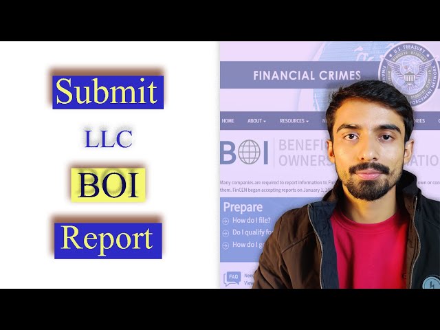 How to file BOI report with FinCEN for your US Company