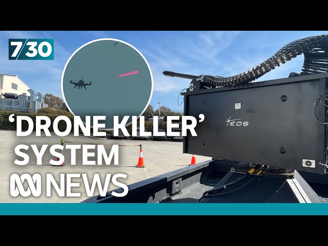 Australian 'drone killer' system Slinger heading for Ukraine | 7.30