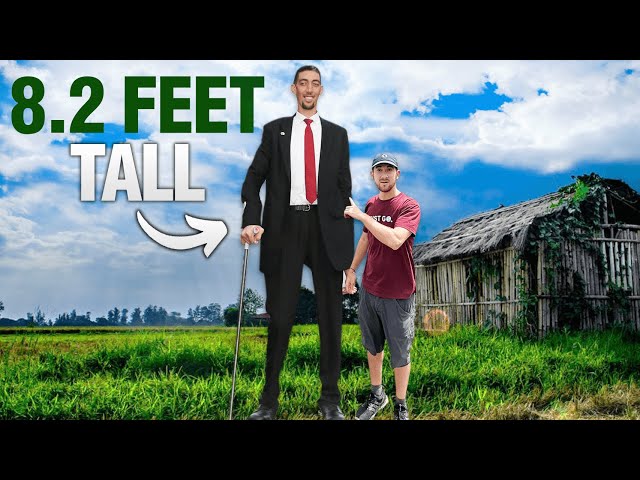 Meeting the World's Tallest Man (8.2 ft, 251 cm)