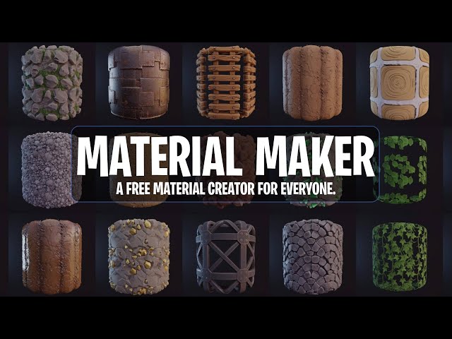 Material Maker 1.0 - Free Open Source Material Creator For Everyone!