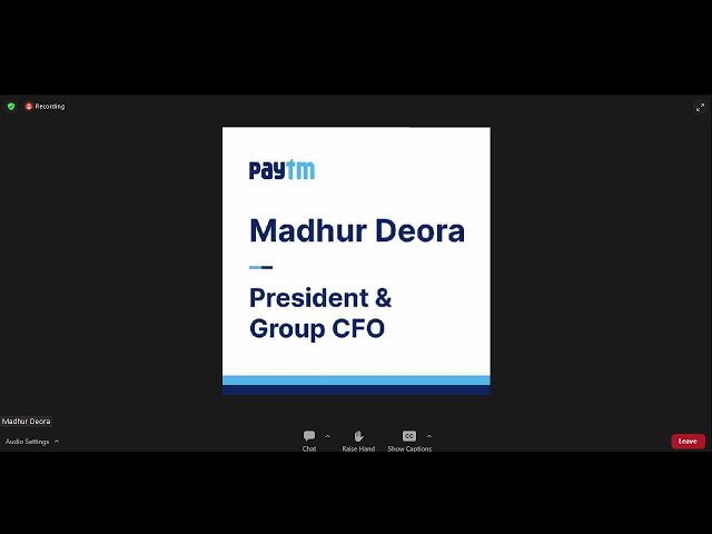 PayTM conference call: RBI direction to Paytm Payments Bank (PPBL)