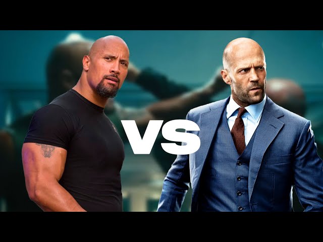 La mejor PELEA de Fast & Furious 7 | The Rock vs Jason Statham