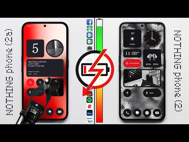 Nothing Phone (2a) vs. Nothing Phone (2) Speed & Battery Test