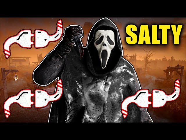 Ghostface Makes Salty Teams RAGE QUIT! - Dead by Daylight