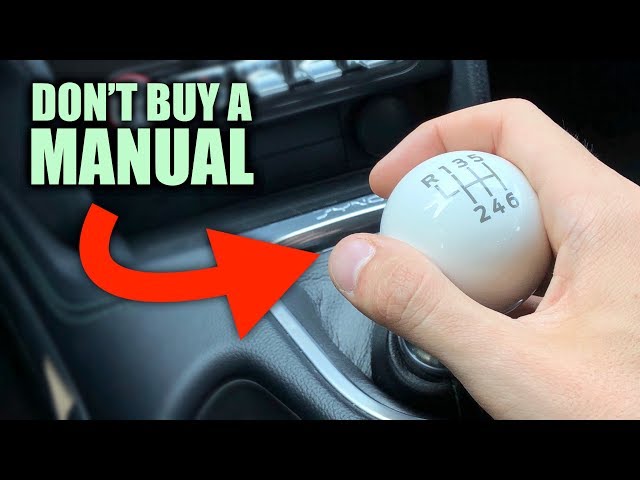 5 Reasons You Shouldn't Buy A Manual Transmission Car