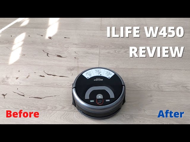 ILIFE Shinebot W450 Mopping Robot Review