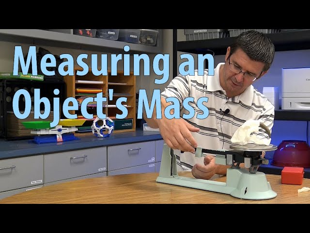 Activity 5.1.1.A - Measuring an Object's Mass