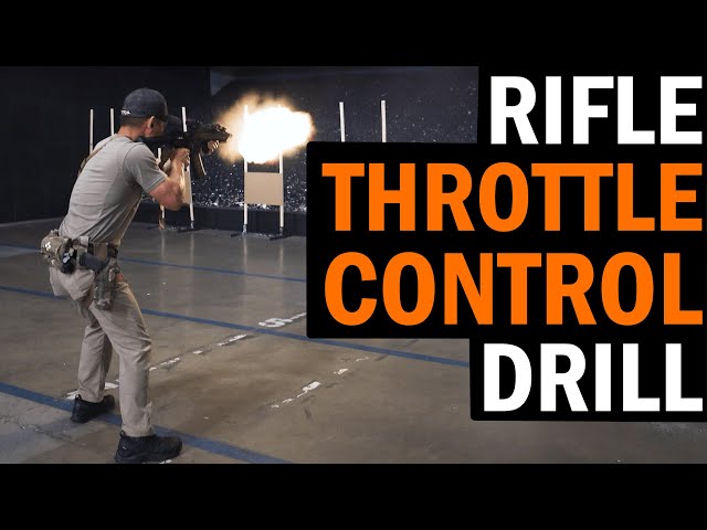Throttle Control Rifle Shooting Drill