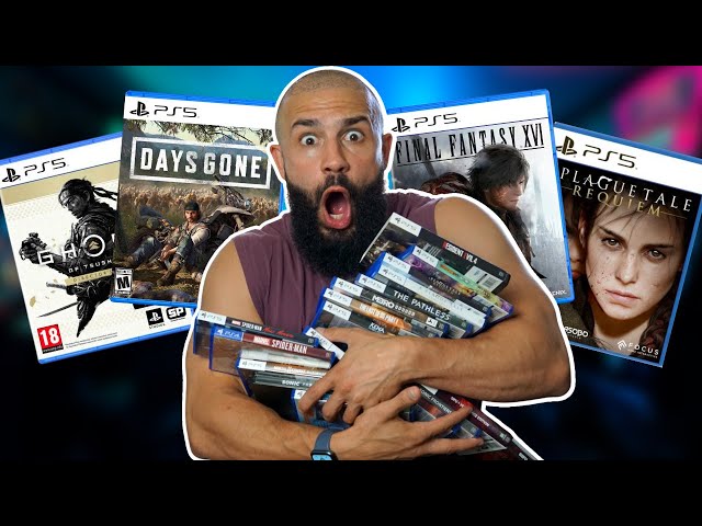 Ranking My BEST PS5 Games of all time in 2023!
