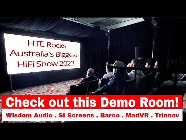 HTE / NAVS Demo Room at the Melbourne HiFi Show 2023 - A Room Tour