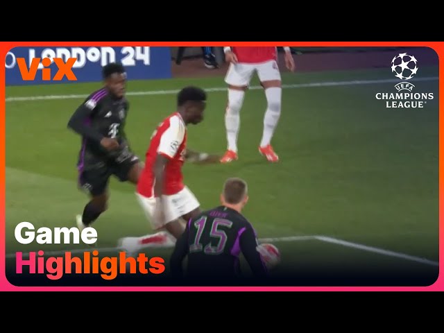 Arsenal vs. FC Bayern München - Game Highlights | ViX