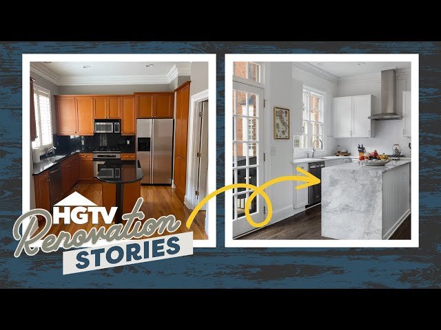 Home Tour: A Modern Makeover for a Dated Town House | HGTV Renovation Stories | Atlanta, Georgia