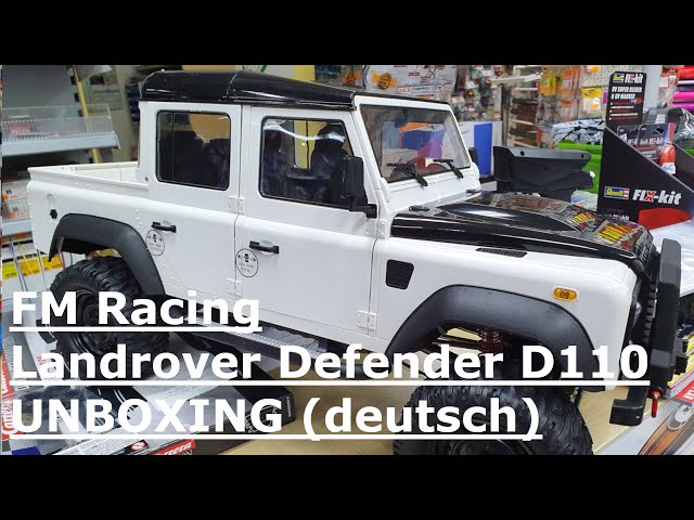 FM Double E Defender D110 1:8 Unboxing (deutsch)