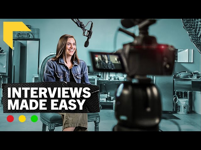 How to Shoot Cinematic Interviews | 10 Easy Steps