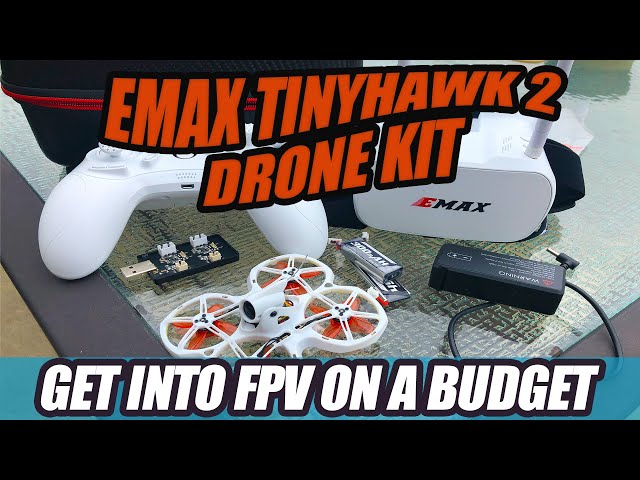 The Ultimate Drone Kit for Beginners!! FPV Goggles, Radio, and Emax Tinyhawk 2 FPV Bundle Review