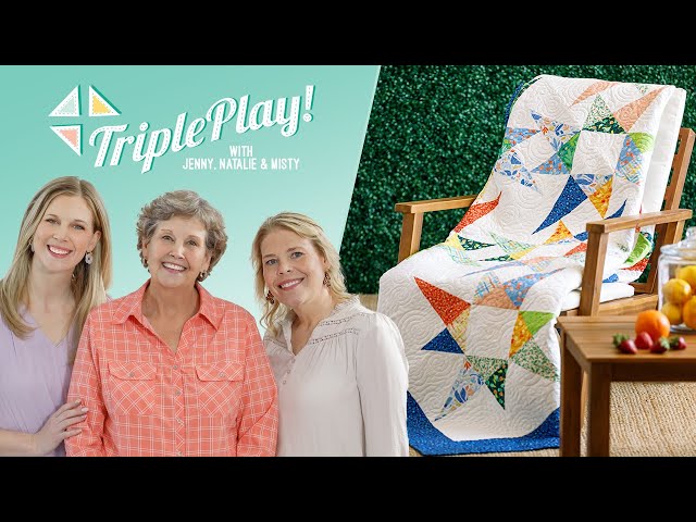 Triple Play: How to Make 3 NEW Connected Stars Quilts - Free Quilting Tutorial