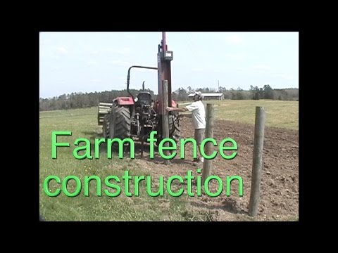 Fence construction