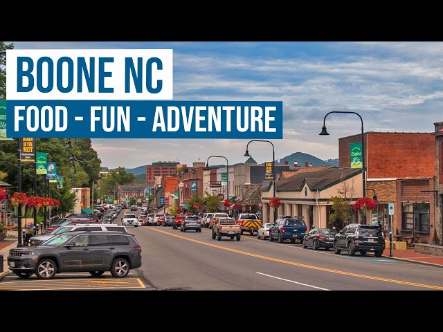Boone NC - A Long Weekend of Fun, Food, and Adventure