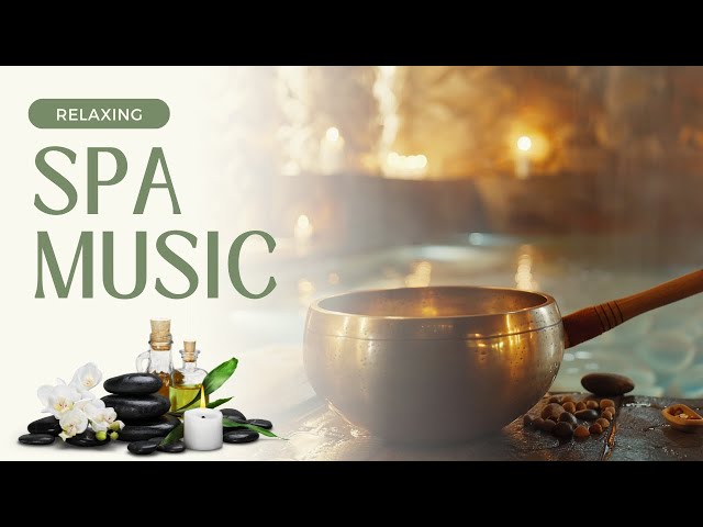 Rain Sounds Spa Music With Tibetan Singing Bowls 🎵 Massage Music, Spa Music, Calming Relaxing Music