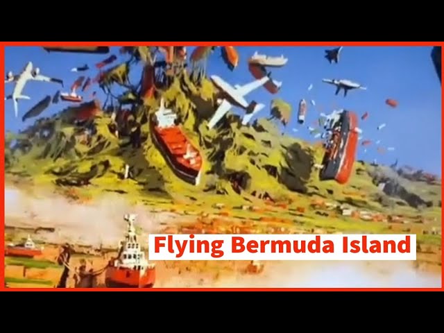 *Flying* Bermuda Island ?! 🌍 #shorts #scarytiktok