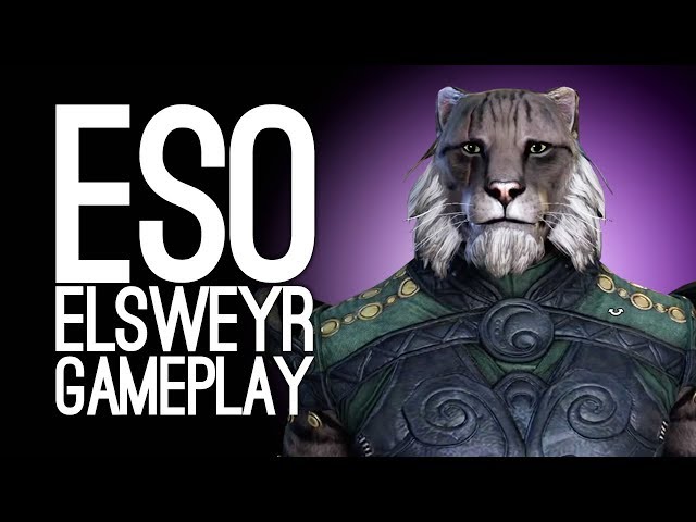 Elder Scrolls Online Elsweyr Gameplay: Let's Play ESO Elsweyr - OLD UNCLE ANCHOVII