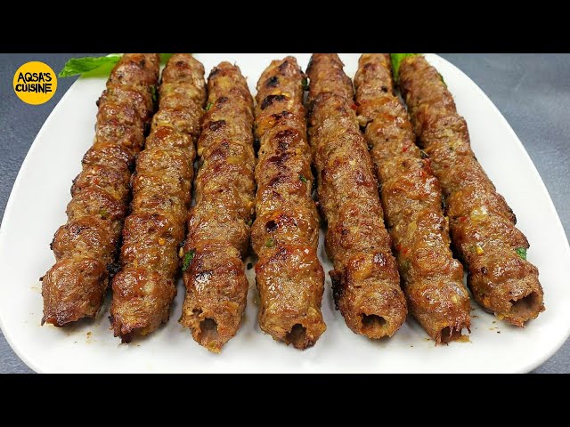 Mutton Seekh Kabab Restaurant Style Recipe, Soft & Juicy Seekh Kabab, Kabab Recipe, Kabab, Kebab