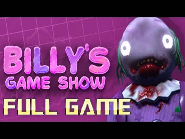 Billy's Game Show | Full Game Walkthrough | No Commentary