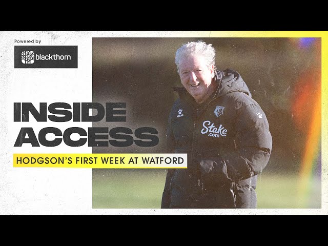 UNSEEN Footage From Roy Hodgson's First Week! | Inside Access 📺