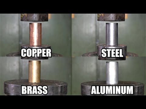 How Strong Are Metals? Explosion + BROKEN WINDOW! Hydraulic Press Test